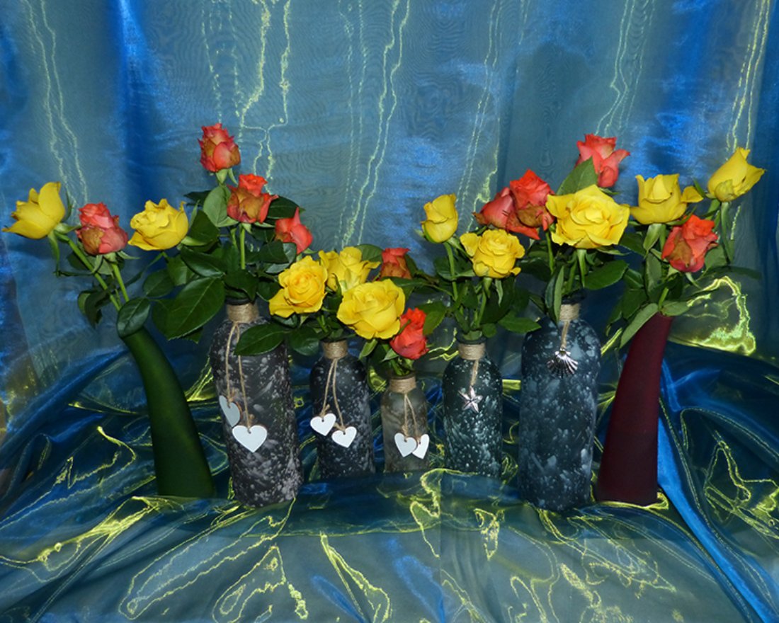 Rosen in Vasen